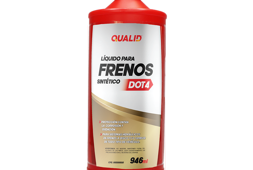 QUALID LÍQUIDO PARA FRENOS DOT 4 940ML