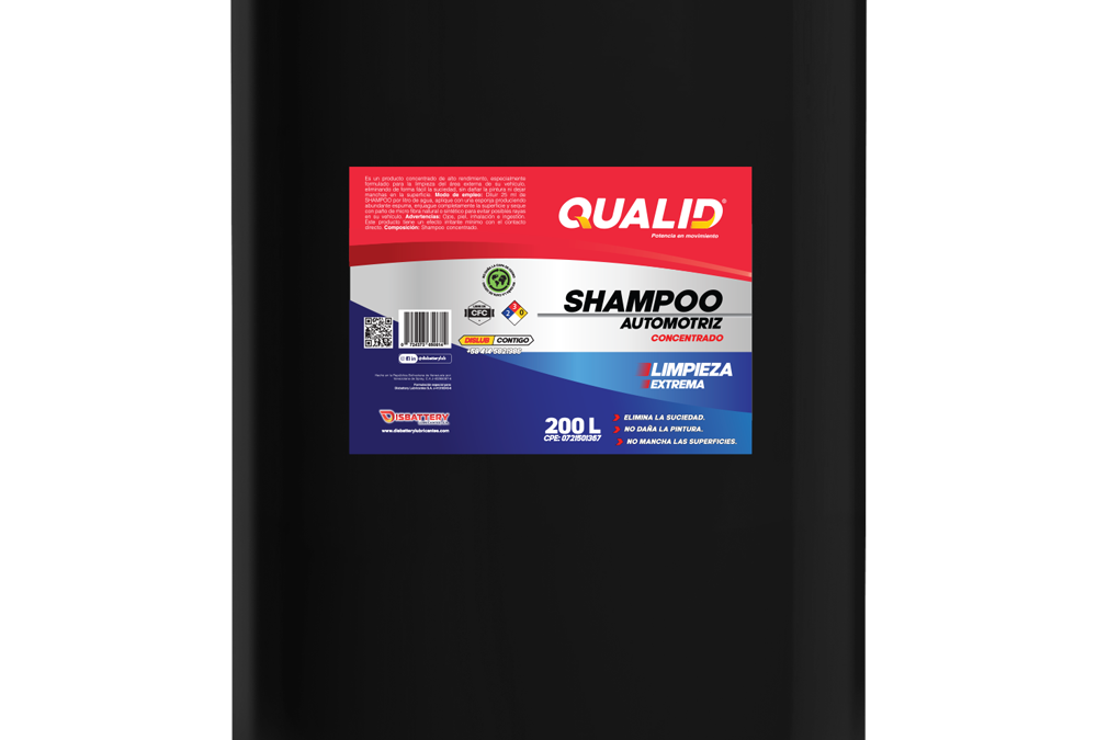 QUALID SHAMPOO AUTOMOTRIZ 200L